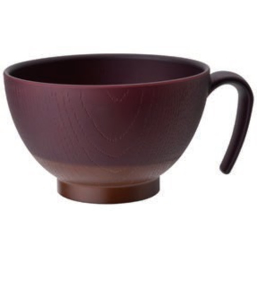 ビスク（BISQUE）　タブウエア（TAB　Ware）　手付汁碗　L　レッド