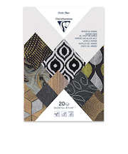 クレールフォンテーヌ（Clairefontaine）　パピエデュモンド　A4　cf95098　ブラック／ホワイト