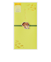 ミドリ（MIDORI）　刺繍　おとし玉　金封　馬親子柄　25707006　1枚入
