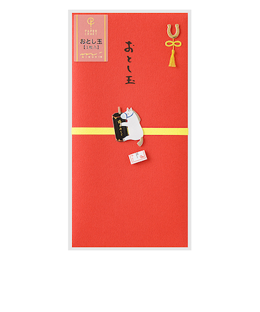 ミドリ（MIDORI）　ペーパークラフト　おとし玉　金封　おみくじ柄　午　25694006　1枚入