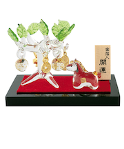 【正月用品】　プリーズ　金のなる木と金の午　ETG-01