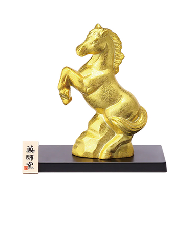 【正月用品】　薬師窯　金耀招福午　48