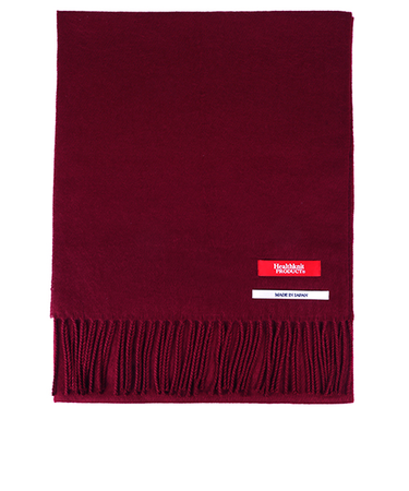 ヘルスニットプロダクト（Healthknit　Product）　マフラー　無地ワイン