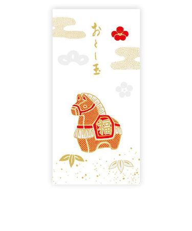 表現社　福午のし袋　25-652　吉祥置物　2枚入