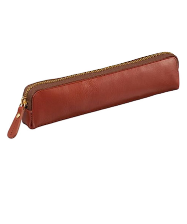 レイメイ　BLOOMSBURY　レザーペンケース　NF2803C　ブラウン