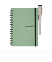 学研ステイフル　SHIROita　B6ノート　D09810　グリーン