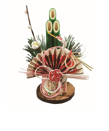 【正月用品】　リード商事　ミニミニ門松　乙女　LD－2546