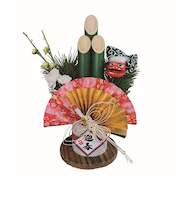 【正月用品】　リード商事　ミニ門松　雅　H28　LD－2744