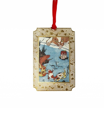 東洋精密工業　浮世絵ブックマーク　UK012　金魚づくし百ものがたり