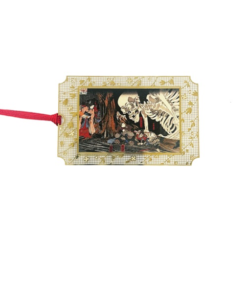 東洋精密工業　浮世絵ブックマーク　UK011　相馬の古内裏