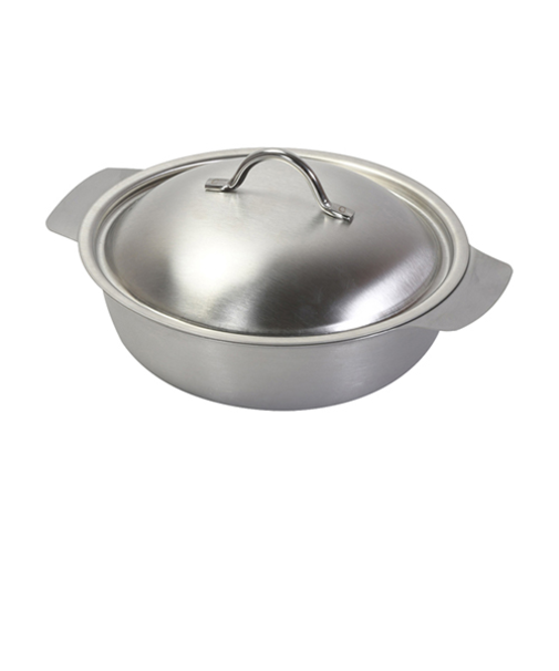 パール金属　和楽庵　ステンレス製ちゃんこ鍋　18cm　HC－64　IH対応