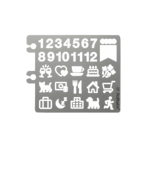 デルフォニックス（DELFONICS）　ロルバーンテンプレート　デコレーションC　501297　704　シルバー