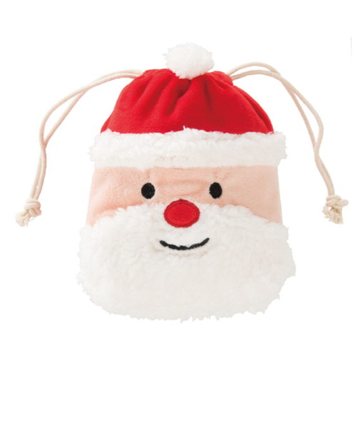 【クリスマス】　ゼットアンドケイ（Z＆K）　Hサンタ巾着バッグ　S　XMS－KBS
