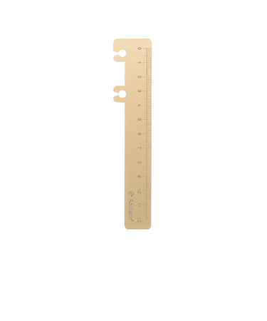 デルフォニックス（DELFONICS）　ロルバーンルーラー　メタル　501298　705　ゴールド