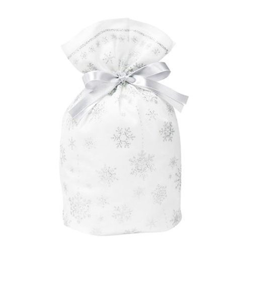 【クリスマス】　ゼットアンドケイ（Z＆K）　シャイニースノーバッグ　S　ホワイト／シルバー