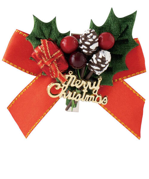 ♥♡*クリスマス飾り**☆♡♥ クリスマス】 ゼットアンドケイ（Z＆K） Hフルリールクリップ