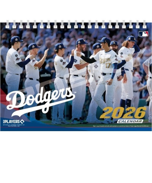 【2026年版・卓上】　エンスカイ　ロサンゼルス・ドジャース　CL-556