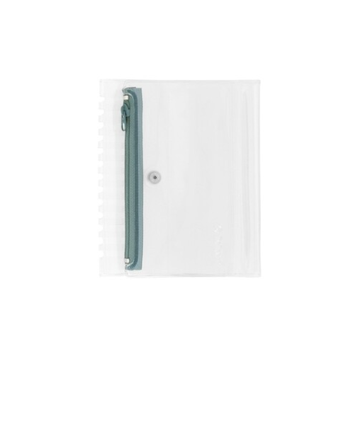 デルフォニックス（DELFONICS）　ロルバーンポケット付メモ　ストレージカバーM　501309　311　ブルーグレー