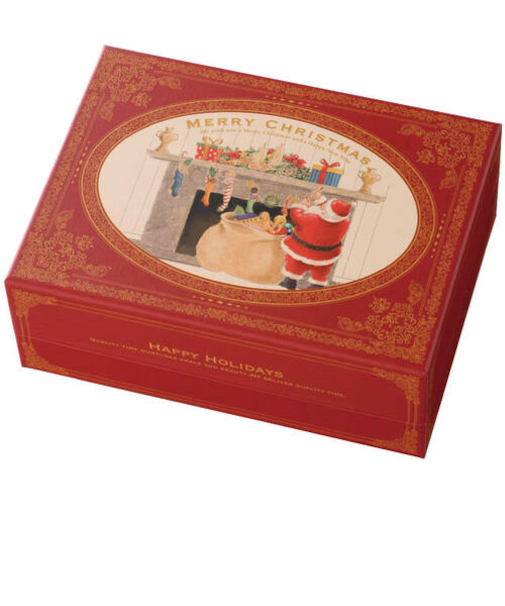 【クリスマス】　ゼットアンドケイ（Z＆K）　Hウィンターハウス貼箱　M　XWH－HBM