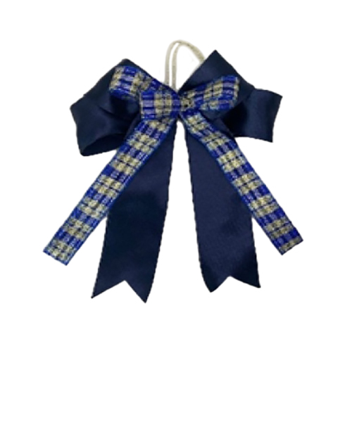 クリスマス】 ゼットアンドケイ（Z＆K） ラージボウリボン ネイビー