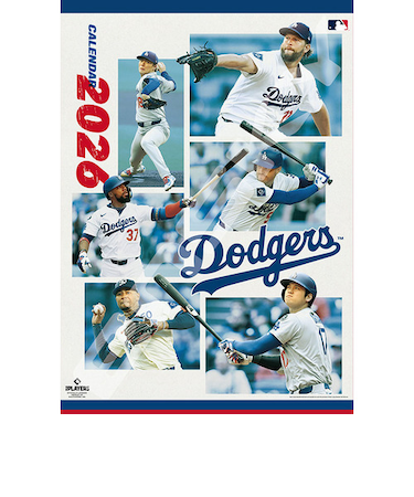 【2026年版・壁掛】　エンスカイ　ロサンゼルス・ドジャース　CL-555
