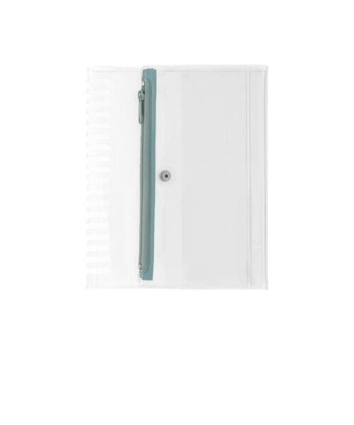 デルフォニックス（DELFONICS）　ロルバーンポケット付メモ　ストレージカバーL　501310　311　ブルーグレー