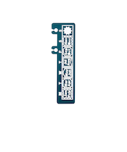 デルフォニックス（DELFONICS）　ロルバーンテンプレート　カレンダーC　501295　344　ターコイズ