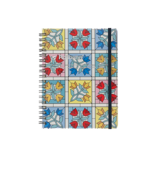 デルフォニックス（DELFONICS）　ロルバーンポケット付メモ　ステンドグラス　L　501344　972　C