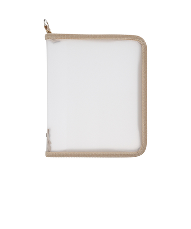 デルフォニックス（DELFONICS）　ロルバーンポケット付メモ　ラウンドケース　L　501313　191　グレージュ