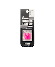 ジュエル1923（JEWEL1923）　シューレースキャップ　2.7mm　ネオンピンク