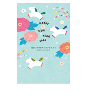 【年賀用品】　ハンズセレクション　2026年午年年賀状　PBH－031　3枚入り