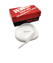 ジュエル1923（JEWEL1923）　スニーカーシューレース　140cm　ホワイト