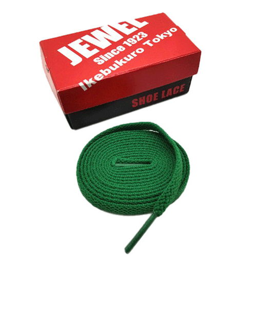 ジュエル1923（JEWEL1923）　スニーカーシューレース　160cm　ブリリアントグリーン