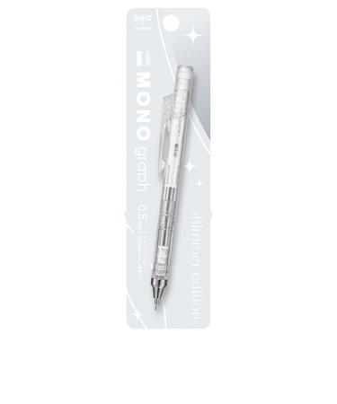 トンボ鉛筆（Tombow）　シャープペンシル　モノグラフ　シマーエディション　0.5mm　209L　フロスト　【数量限定】