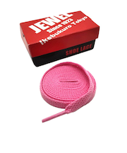 ジュエル1923（JEWEL1923）　スニーカーシューレース　140cm　ピンク