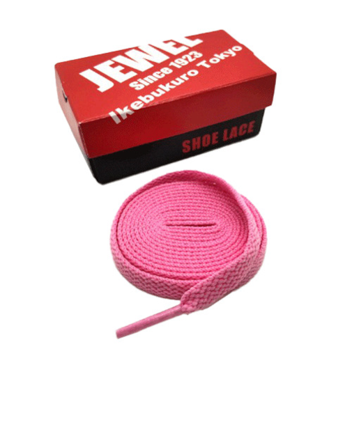 ジュエル1923（JEWEL1923）　スニーカーシューレース　140cm　ピンク