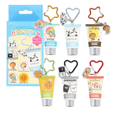 粧美堂　サンエックスオールキャラクター　シークレットラバーミラーマスコット付き　ハンドクリーム