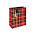 【クリスマス】　クレールフォンテーヌ（Clairefontaine）　ペーパーバッグ　Tartan　S