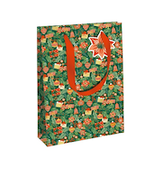 【クリスマス】　クレールフォンテーヌ（Clairefontaine）　ペーパーバッグ　スウィートクリスマス　M