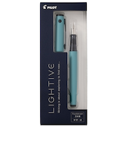 パイロット（PILOT）　万年筆　ライティブ（LIGHTIVE）　M（中字）　P-FLT-1-TQ　ターコイズ