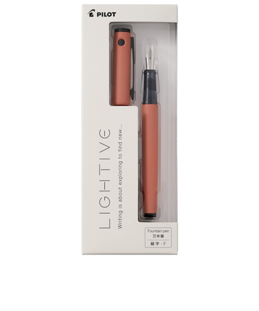パイロット（PILOT）　万年筆　ライティブ（LIGHTIVE）　F（細字）　P-FLT-1-COR　コーラル