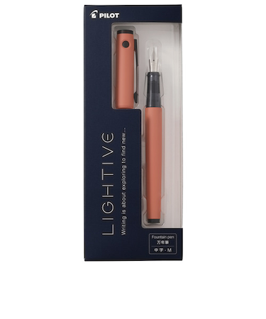 パイロット（PILOT）　万年筆　ライティブ（LIGHTIVE）　M（中字）　P-FLT-1-COR　コーラル