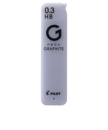 パイロット（PILOT）　ネオックス・グラファイト　ミストカラーシリーズ　0.3mm　HB　ミスティグレー