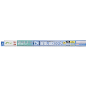 オーム電機（OHM）　直管LEDランプ　20形相当　G1　昼光色　グロースタータ器具専用片側給電仕様　LDF20SS・D／8／10