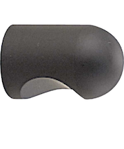 ベスト　クリスタルツマミ　16mm　No.385　ブラック