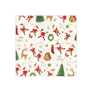 【クリスマス】　包む　包装紙　ハピネスノエル　CH052　1枚入