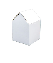 【クリスマス】　包む　ハウス型BOX100　TB026　2枚入