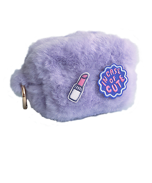 アートプリントジャパン　プリルミニポーチ　パープル