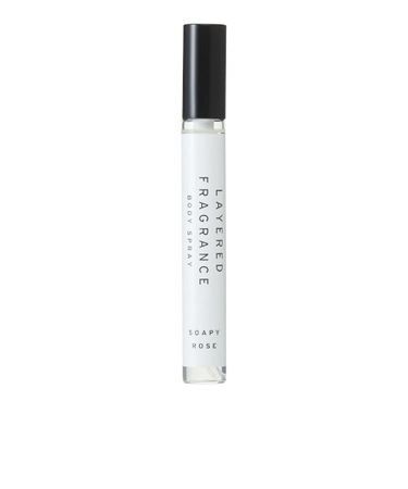 レイヤードフレグランス　ボディスプレー　10mL　ソーピーローズ