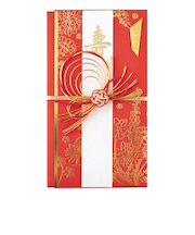 マルアイ　hanaemi　百花金封　赤